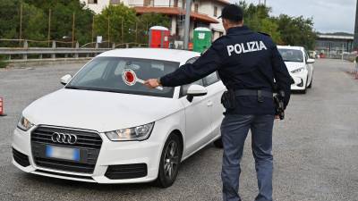 Kontrole na meji pri Fernetičih