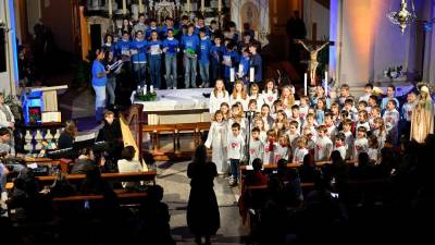 Skupna openska božična prireditev v cerkvi sv. Jerneja