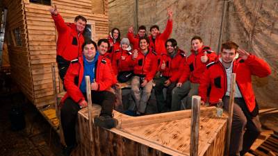 Pustarji iz Slivnega se bodo na 57. Kraškem pustu predstavili s termami (FOTODAMJ@N)