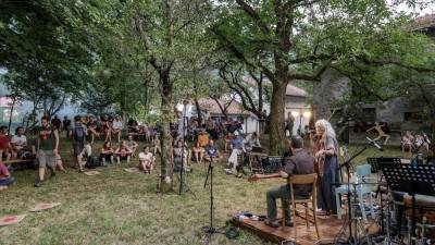 Na festivalu v Čepovanu se je zbralo lepo število ljudi (VSE FOTOGRAFIJE DAVID VERLIČ)
