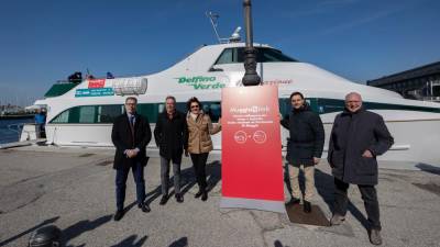 Predstavitev pobude Muggia Link, ki povezuje prevoze od Milj do Milana