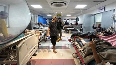 Stanje v bolnišnici Al Šifa (ANSA)