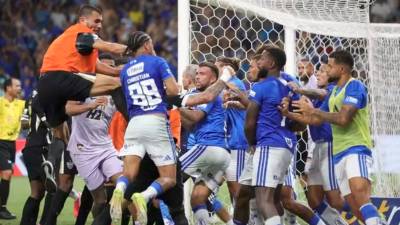 Prizor s tekme Atletico Mineiro - Cruzeiro (ANSA)