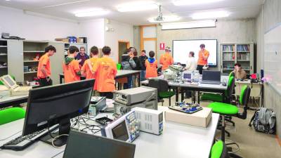 Dijaki tehniških šol v Gorici so predstavili svoj program (TIBALDI)