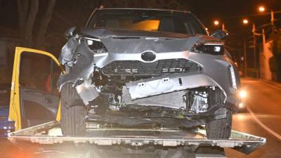 Poškodovani avtomobil