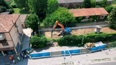 Območje nekdanje vojašnice Mario Romagnoli v predmestju Padove, kjer je med drugo svetovno vojno bilo fašistično taborišče (ASPETTANDO IL TRAM/FB)