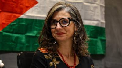 Francesca Albanese v Trstu (TEDESCHI/FOTODAMJ@N)