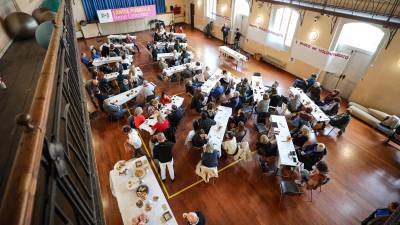 Srečanje v dvorani UGG (TIBALDI)