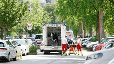 V strelskem napadu na gimnaziji v Gradcu je umrlo več ljudi ljudi, okrog trideset je ranjenih (ANSA)