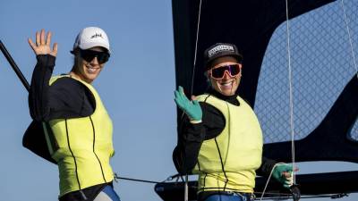 Jana Germani in Giorgia Bertuzzi na evropskem prvenstvu v Vilamouri (Joao Costa Ferreira / © OSGA_PHOTO)