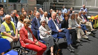 Slovesnost ob začetku gradnje nove naprave v sinhrotronu pri Bazovici (FOTODAMJ@N)