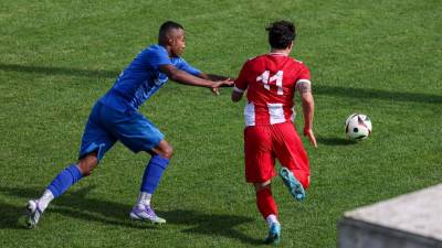 Nogometaši repenskega Krasa so v letošnji sezoni še brez zmage (TEDESCHI/FOTODAMJ@N)