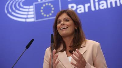 Evropska poslanka Ilaria Salis (ANSA)