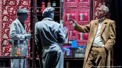 Prizor predstave Zora po koncu zgodovine (LUCA A. D’AGOSTINO)