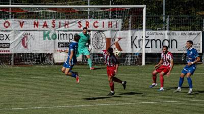 Arhivska fotografija s tekme Kras Repen – San Luigi, na kateri so gostje zmagali z 1:2 (TEDESCHI/FOTODAMJ@N)