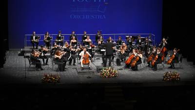 Nastop orkestra ESYO v tržaškem gledališču Rossetti