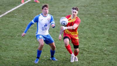 V 3. amaterski ligi je bil na sporedu derbi med Primorjem 1924 in Vesno (FOTODAMJ@N)