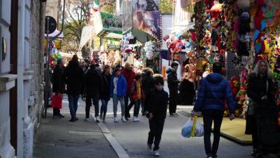 V Gorici se je danes (sobota) začel Andrejev sejem (MAREGA/TIBALDI)