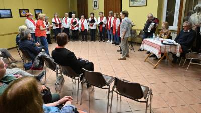 Prireditev je obogatil nastop Ženskega pevskega zbora Ivan Grbec