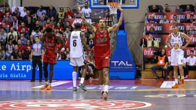 Košarkar ekipe Pallacanestro Trieste Juan Toscano-Anderson (LUCA TEDESCHI)