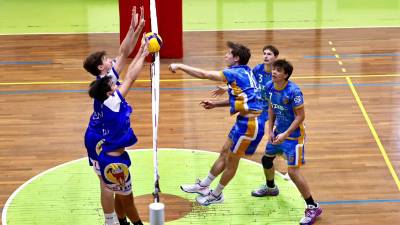 Odbojkarji Soče so v Trstu gladko premagali Triestino Volley (TEDESCHI / FOTODAMJ@N)