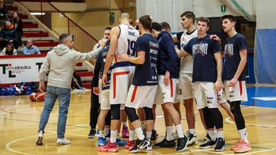 Jadran je v tretjem krogu povratnega dela meddeželne B-lige gostoval v Iseu (TEDESCHI/FOTODAMJ@N)