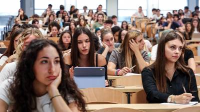 Novi študenti in študentke medicine začenjajo poskusno obdobje na tržaški univerzi (TEDESCHI/FOTODAMJ@N)