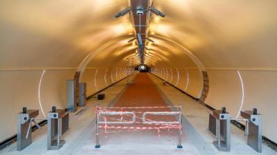 Opremljanje digitalne galerije, ki bo v goriškem mestnem središču zaživela 16. decembra, je v polnem teku (TIBALDI)