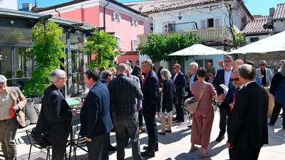 Slovesno odprtje italijanskega multimedijskega center Gravisi v Kopru (MOK/FACEBOOK)