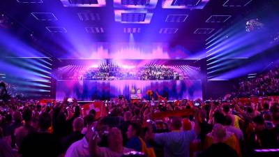 Finalni večer Pesmi Evrovizije (ANSA)