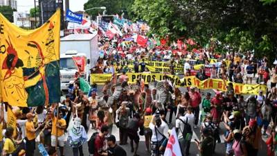 Podnebno konferenco zaznamujejo protesti (ANSA)