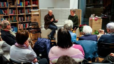 Dušan Šarotar se je s Poljanko Dolhar dotaknil strun naše duše (LUCA TEDESCHI/FOTODAMJ@N)