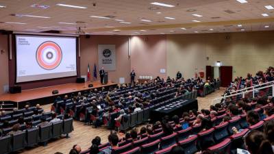 Začetek akademskega leta na Visoki šoli Sissa, ki ima svoj sedež na Trsteniku (LUCA TEDESCHI/FOTODAMJ@N)