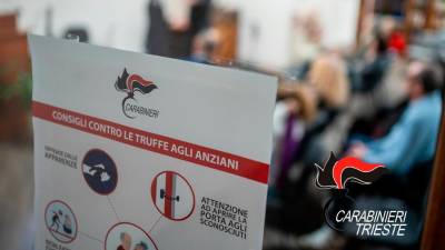 Karabinjerji si prizadevajo proti goljufijam na račun starejših (ARHIV)