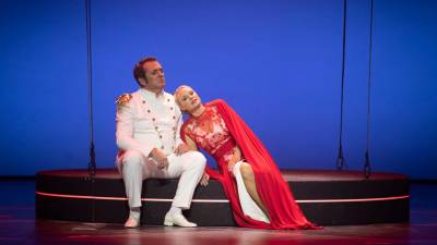 Prizor iz muzikla Evita (SNG/TIBERIU MARTA)