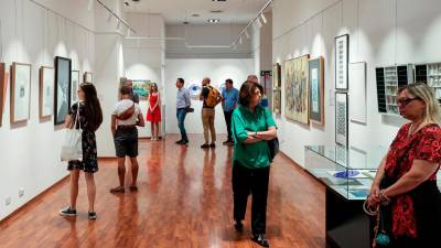 Z odprtja razstave del Avgusta Černigoja (LUCA TEDESCHI/FOTODAMJ@N)