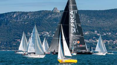 Barcolane so se tudi letos udeležile jadrnice vseh velikosti (FOTODAMJ@N)