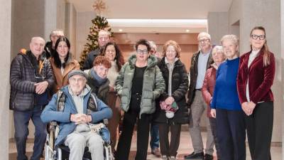 Umetnik Franco Dugo le obiskal svojo razstavo