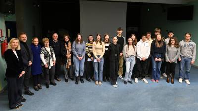 Podelitev podpor študentom v Slovenskem dijaškem domu Srečko Kosovel (FOTODAMJ@N)