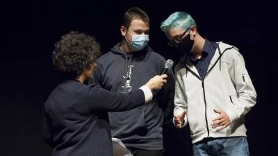 Nagrado sta včeraj v Tržiču dvignila Pozzar in Buna (BONAVENTURA)