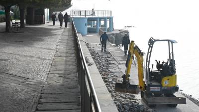 Sanacija barkovljanske obale naj bi se končala do polovice ali do konca junija (FOTODAMJ@N)