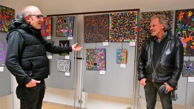 Na sedežu zahodnokraškega rajonskega sveta je ne ogled razstava slik Marca Novaka (FOTODAMJ@N)