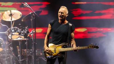 Sting med letošnjo svetovno turnejo (ANSA)