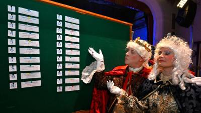 Žreb vrstnega reda nastopajočih na 57. Kraškem pustu (FOTODAMJ@N)