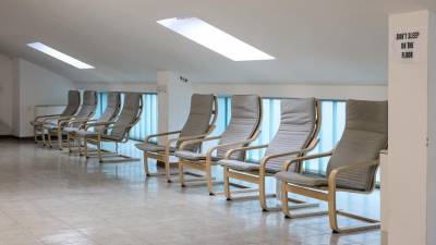 Prostori solidarnostne čakalnice Spazio 11 (TEDESCHI/FOTODAMJ@N)