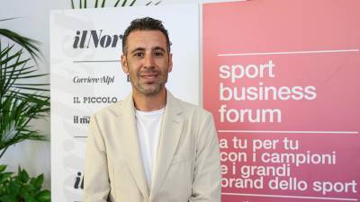 Vincenzo Nibali je bil gost na dogodku Sport Business Forum (TEDESCHI/FOTODAMJ@N)
