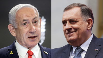 Benjamin Netanjahu, Milorad Dodik (ANSA)