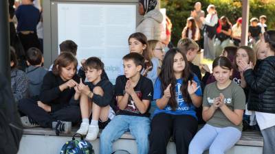 Sporočilu miru iz Assisija mladi ponesli na čezmejni goriški trg
