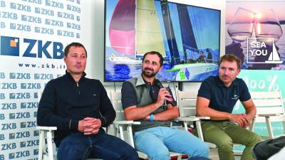 Z leve Jaš Farneti, Mirko Juretič in Simon Sivitz Košuta (FOTODAMJ@N)