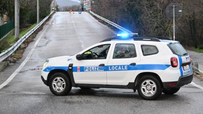 Patrulja lokalne policije, slika je simbolna